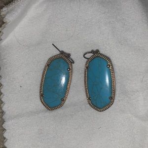 Kendra Scott Turquoise Earrings